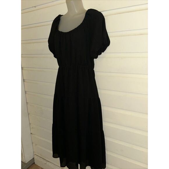ASTR The Label Short Sleeve Midi Length Dress Size M - Picture 3 of 9